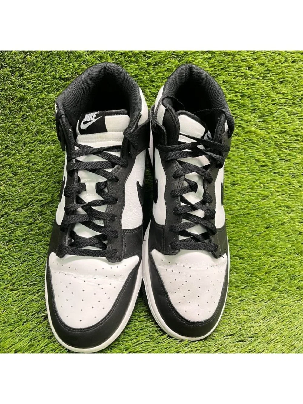Nike Dunk Mid Panda Mens Size 13 Black White Athletic Lifestyle Shoes Sneakers